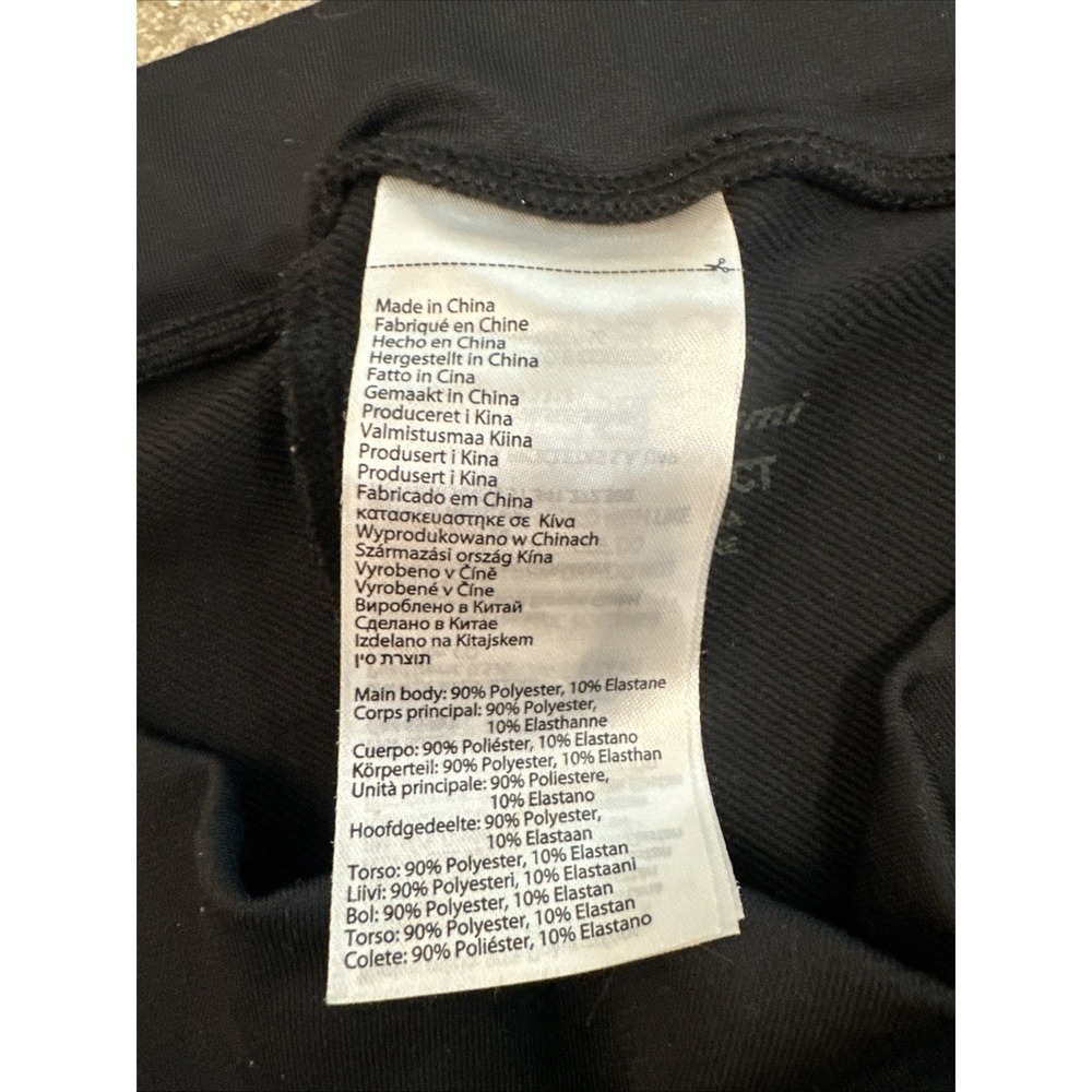 Pearl Izumi Tights Womens Black Size XL Sugar Thermal Select Cycling Padded Zip - Picture 4 of 12